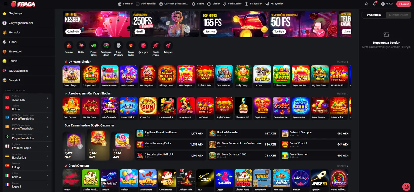 Fraga casino login nədir